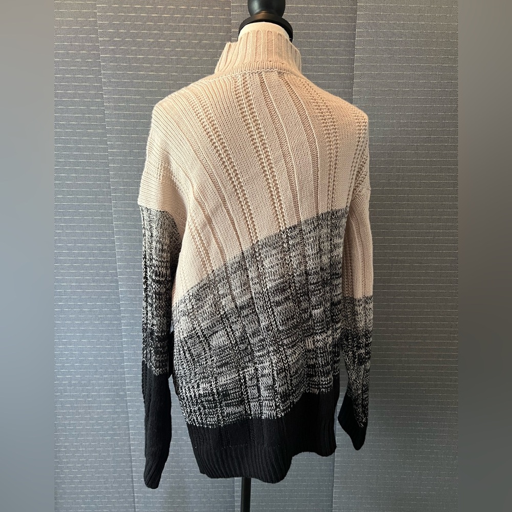 RACHEL Rachel Roy Mock Neck Cable Knit Sweater - Picture 2 of 9